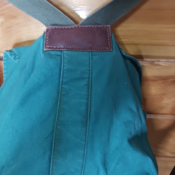 Vintage LLBean canvas leather backpacks - Picture 2 of 16